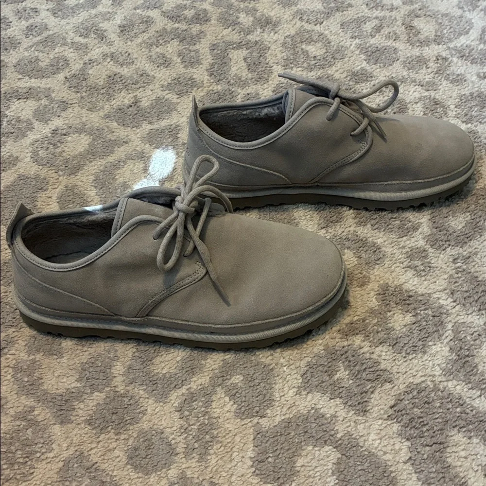UGG Maksim Tamarind Men's Gray Suede Ankle Chukka Boots Size 10
